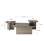 Hanah Home Jazz - Beige, Bronze